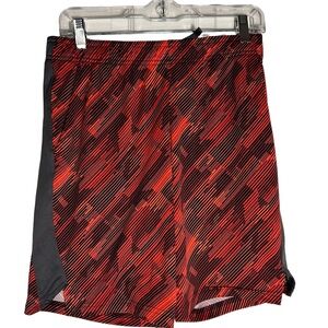 All In Motion Youth Red Patterned Shorts